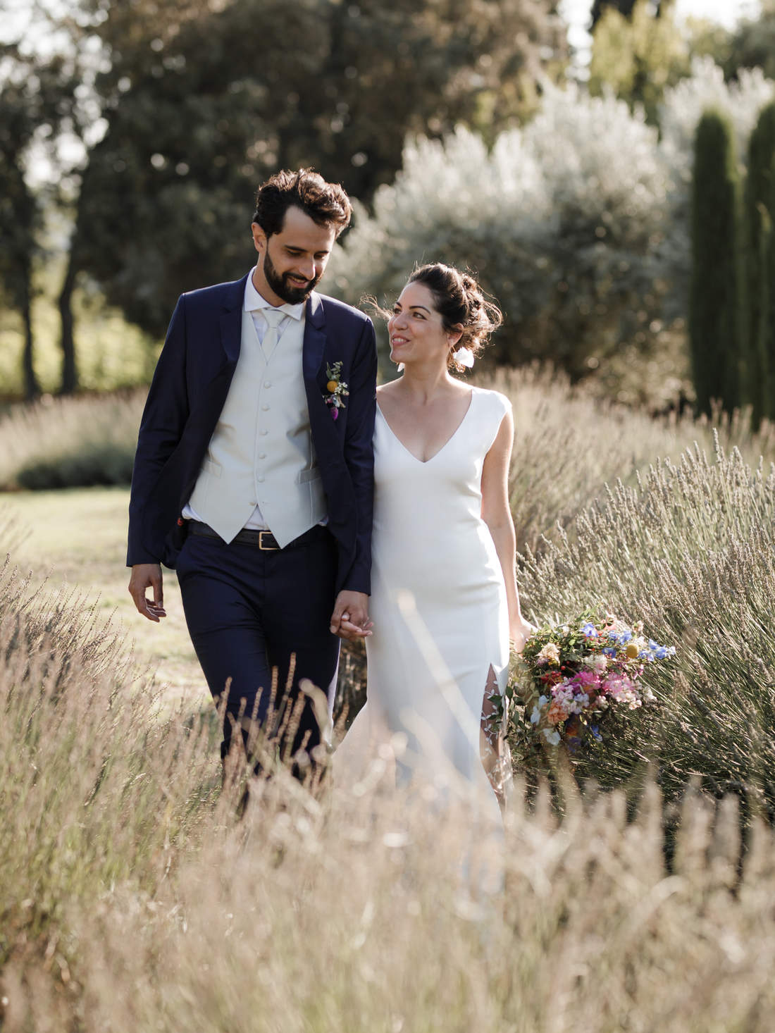 Gard, un mariage dans les oliviersLaudun, France